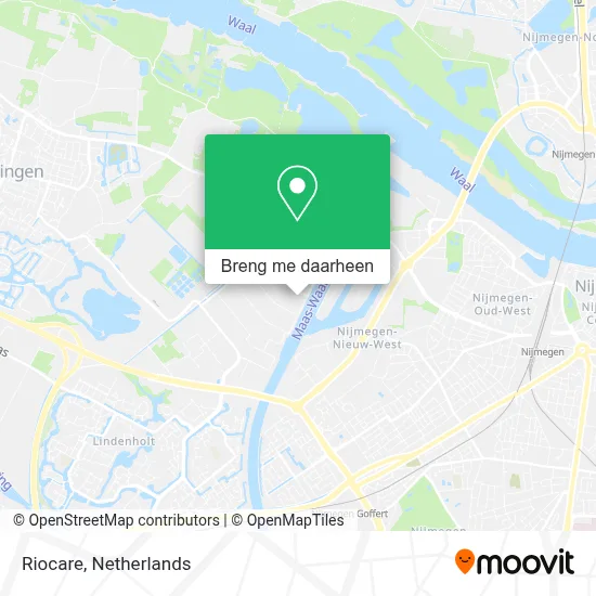 Riocare kaart