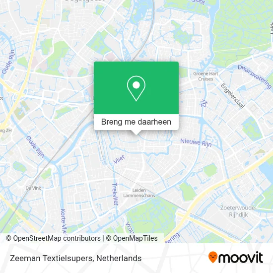 Zeeman Textielsupers kaart