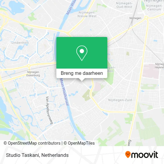 Studio Taskani kaart