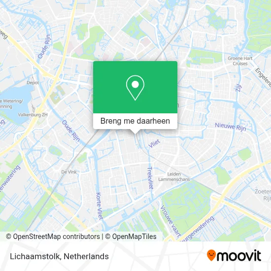 Lichaamstolk kaart