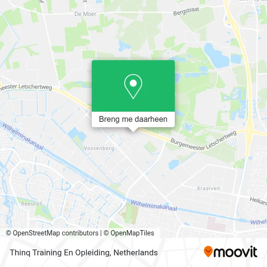 Thinq Training En Opleiding kaart
