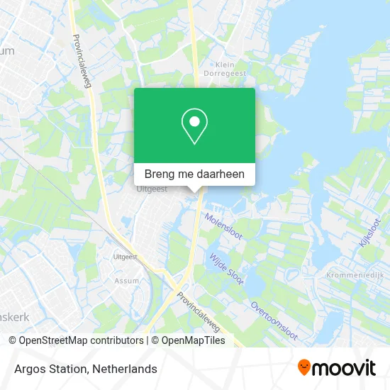 Argos Station kaart