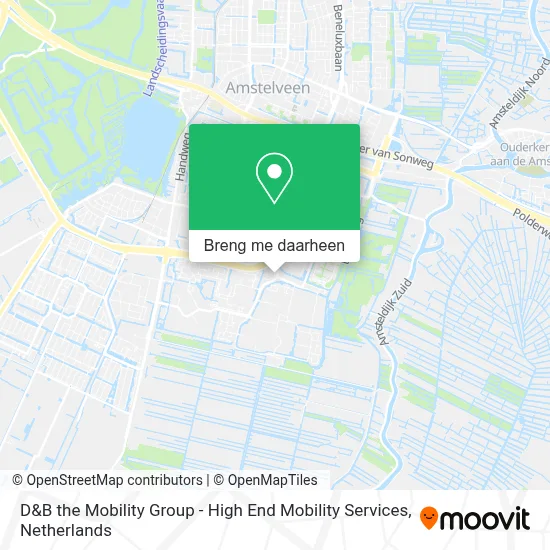 D&B the Mobility Group - High End Mobility Services kaart