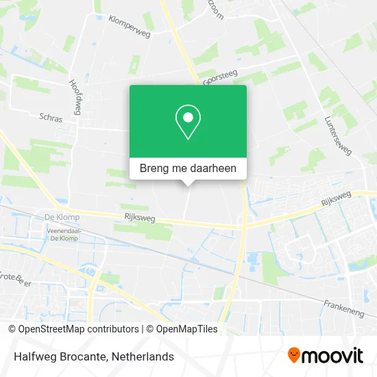 Halfweg Brocante kaart