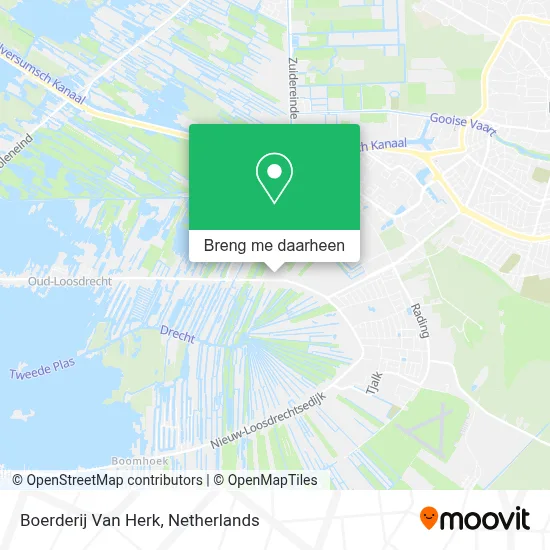 Boerderij Van Herk kaart
