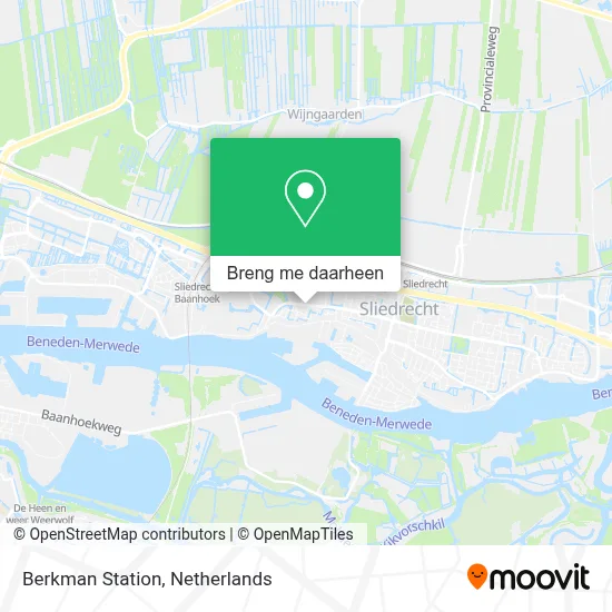 Berkman Station kaart