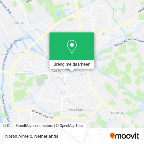 Norah Almelo kaart