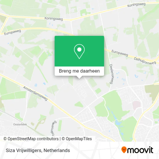 Siza Vrijwilligers kaart
