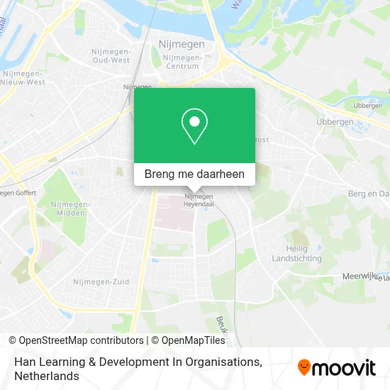 Han Learning & Development In Organisations kaart