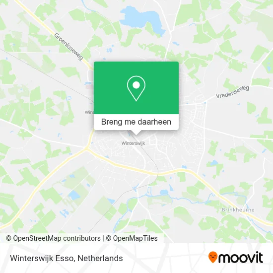 Winterswijk Esso kaart