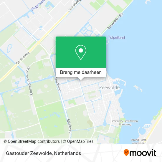 Gastouder Zeewolde kaart