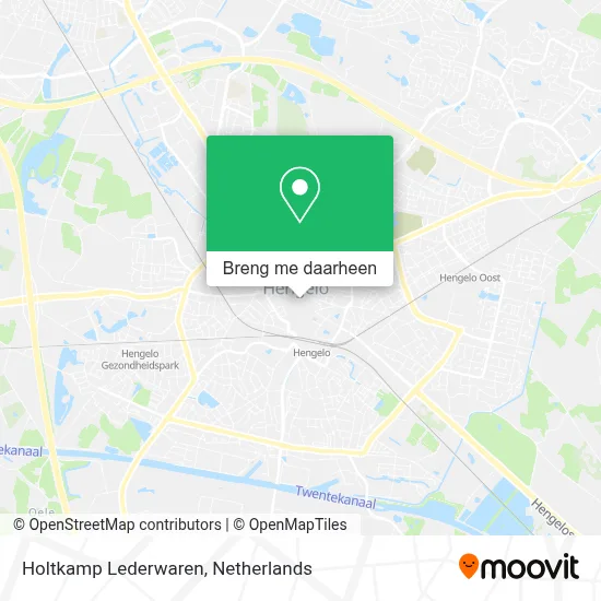 Holtkamp Lederwaren kaart