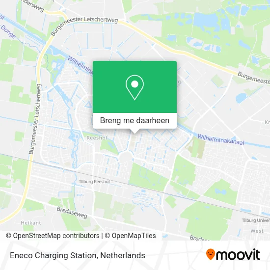 Eneco Charging Station kaart