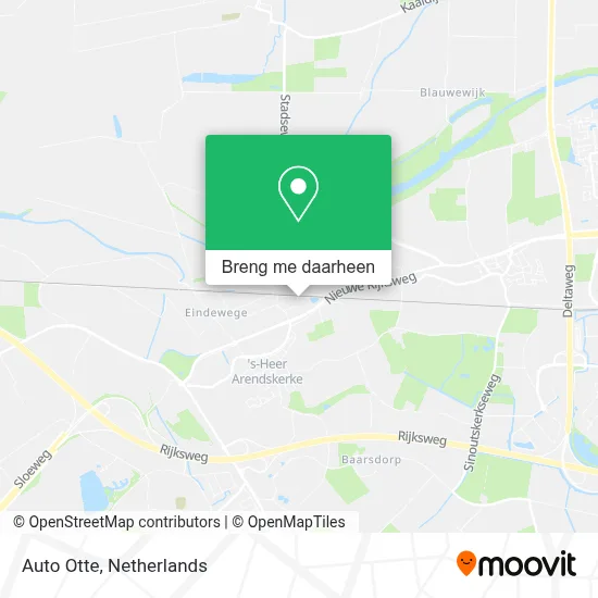 Auto Otte kaart