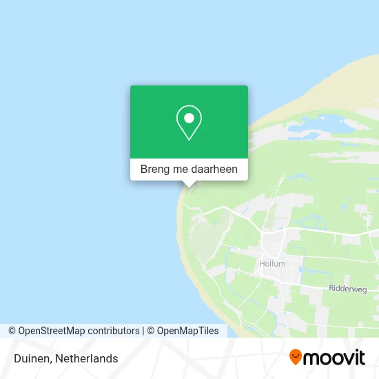 Duinen kaart