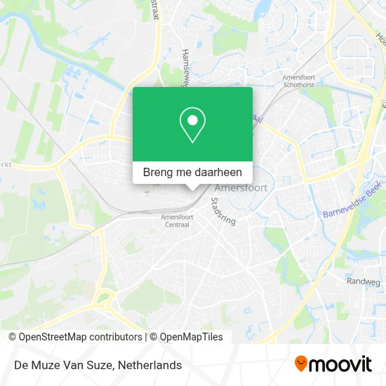 De Muze Van Suze kaart