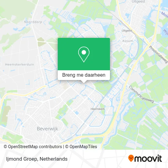 Ijmond Groep kaart