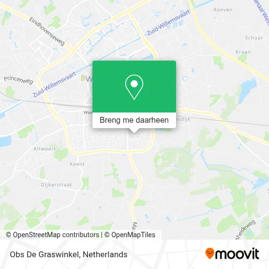 Obs De Graswinkel kaart