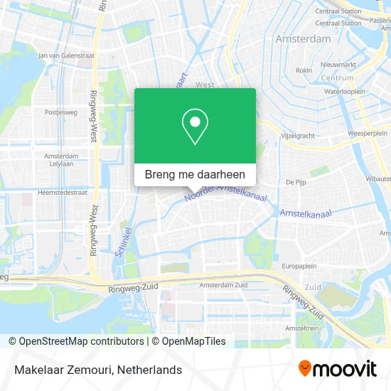 Makelaar Zemouri kaart