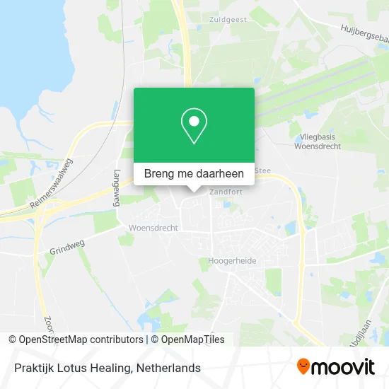 Praktijk Lotus Healing kaart