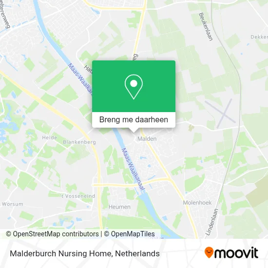 Malderburch Nursing Home kaart