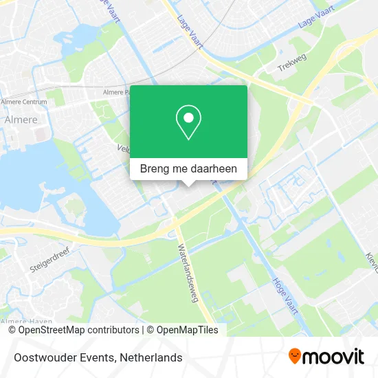 Oostwouder Events kaart