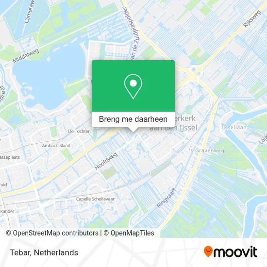 Tebar kaart