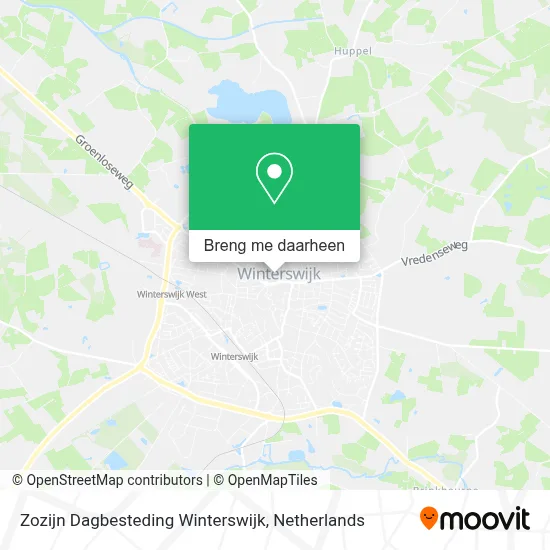 Zozijn Dagbesteding Winterswijk kaart