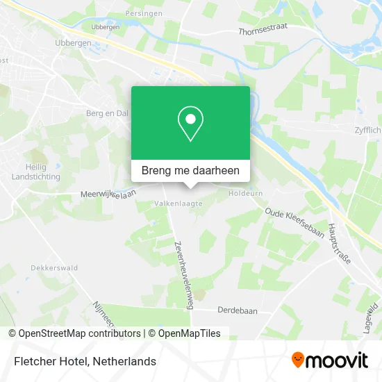 Fletcher Hotel kaart