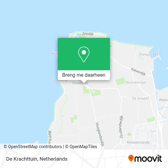 De Krachttuin kaart