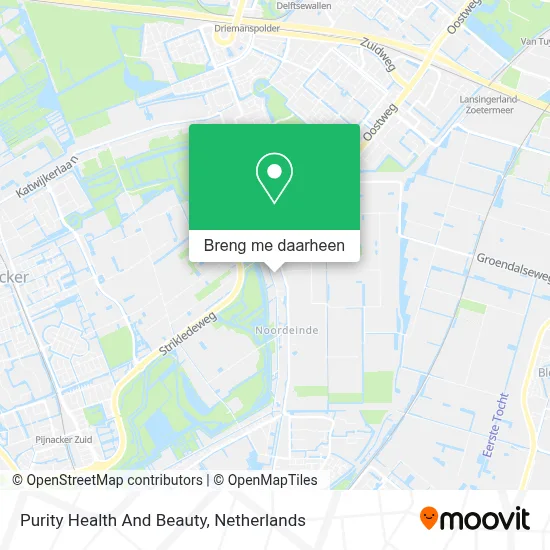 Purity Health And Beauty kaart