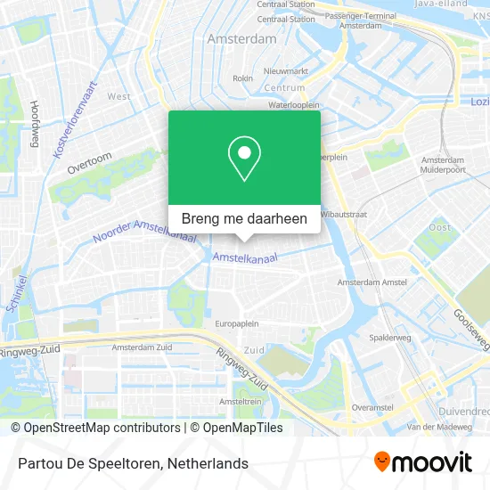 Partou De Speeltoren kaart