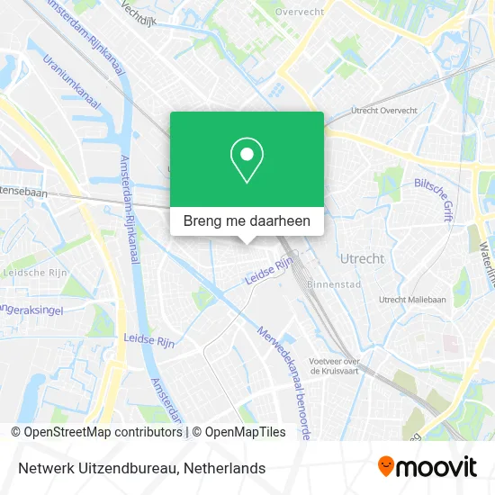 Netwerk Uitzendbureau kaart