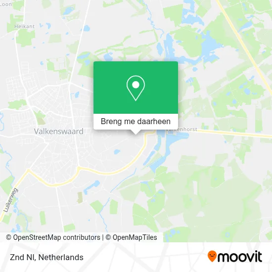 Znd Nl kaart