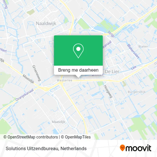 Solutions Uitzendbureau kaart