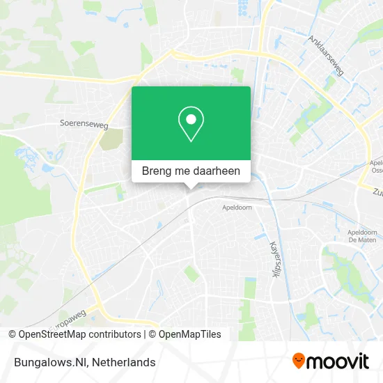 Bungalows.Nl kaart