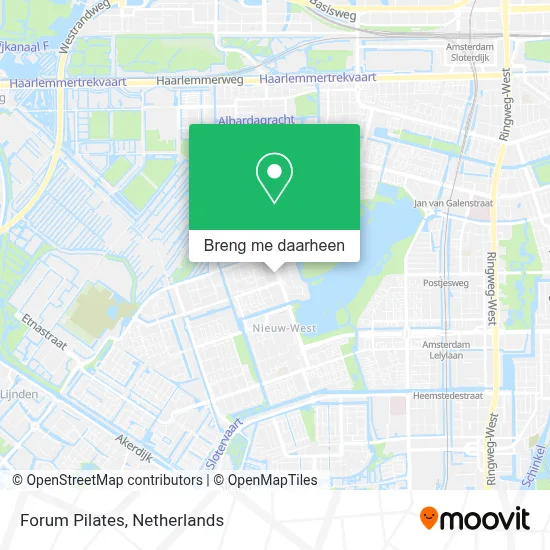 Forum Pilates kaart