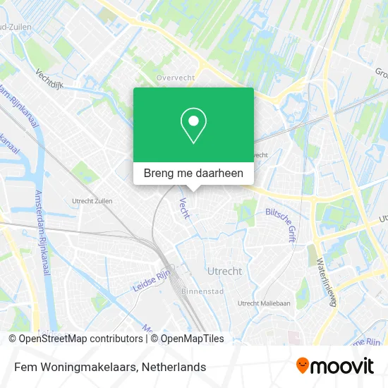 Fem Woningmakelaars kaart