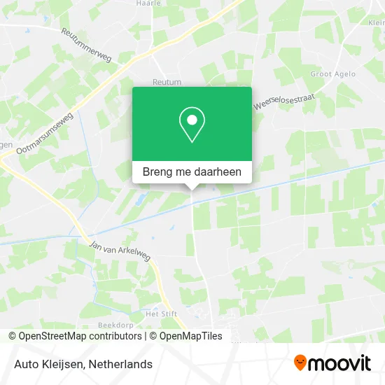 Auto Kleijsen kaart