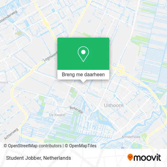 Student Jobber kaart
