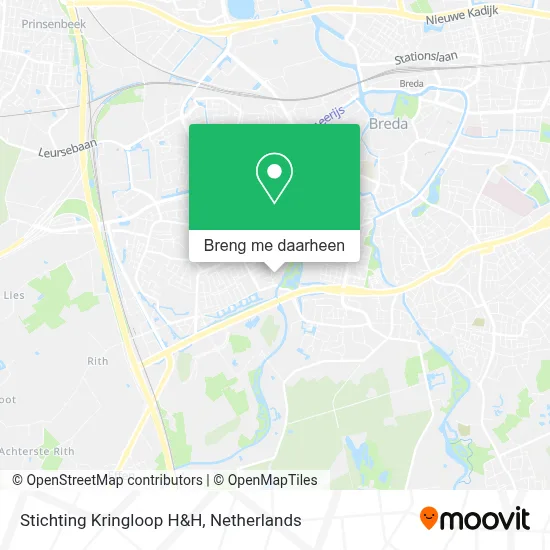 Stichting Kringloop H&H kaart