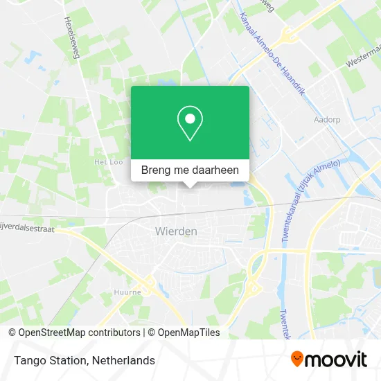 Tango Station kaart