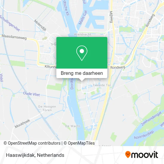 Haaswijkdak kaart