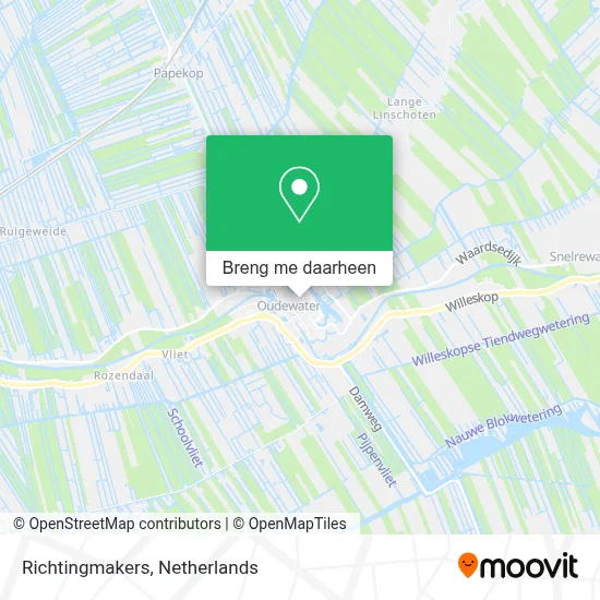 Richtingmakers kaart