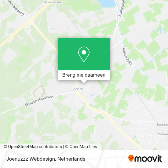 Joenuzzz Webdesign kaart