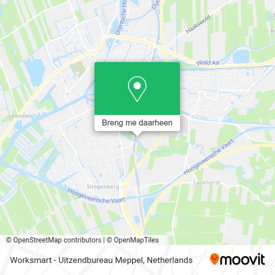 Worksmart - Uitzendbureau Meppel kaart