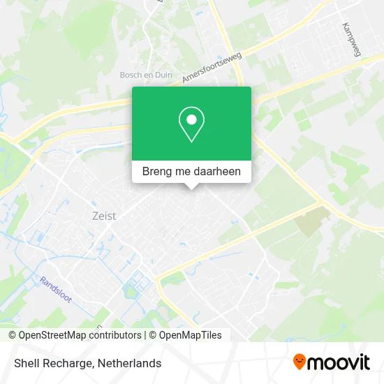 Shell Recharge kaart