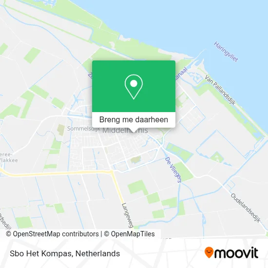 Sbo Het Kompas kaart