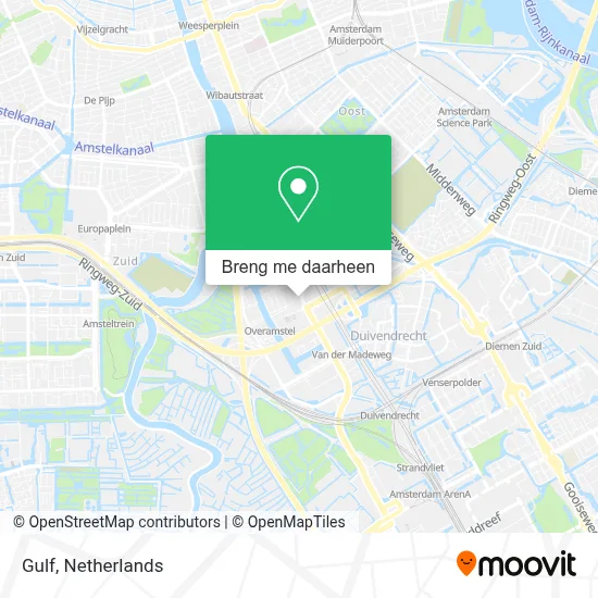 Gulf kaart