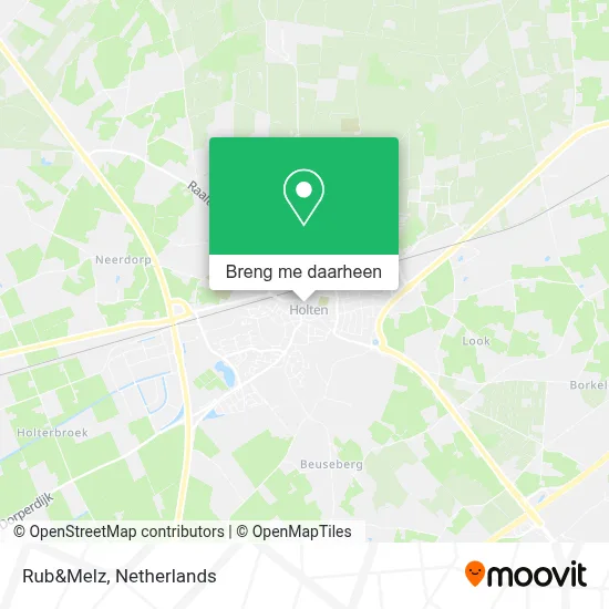 Rub&Melz kaart